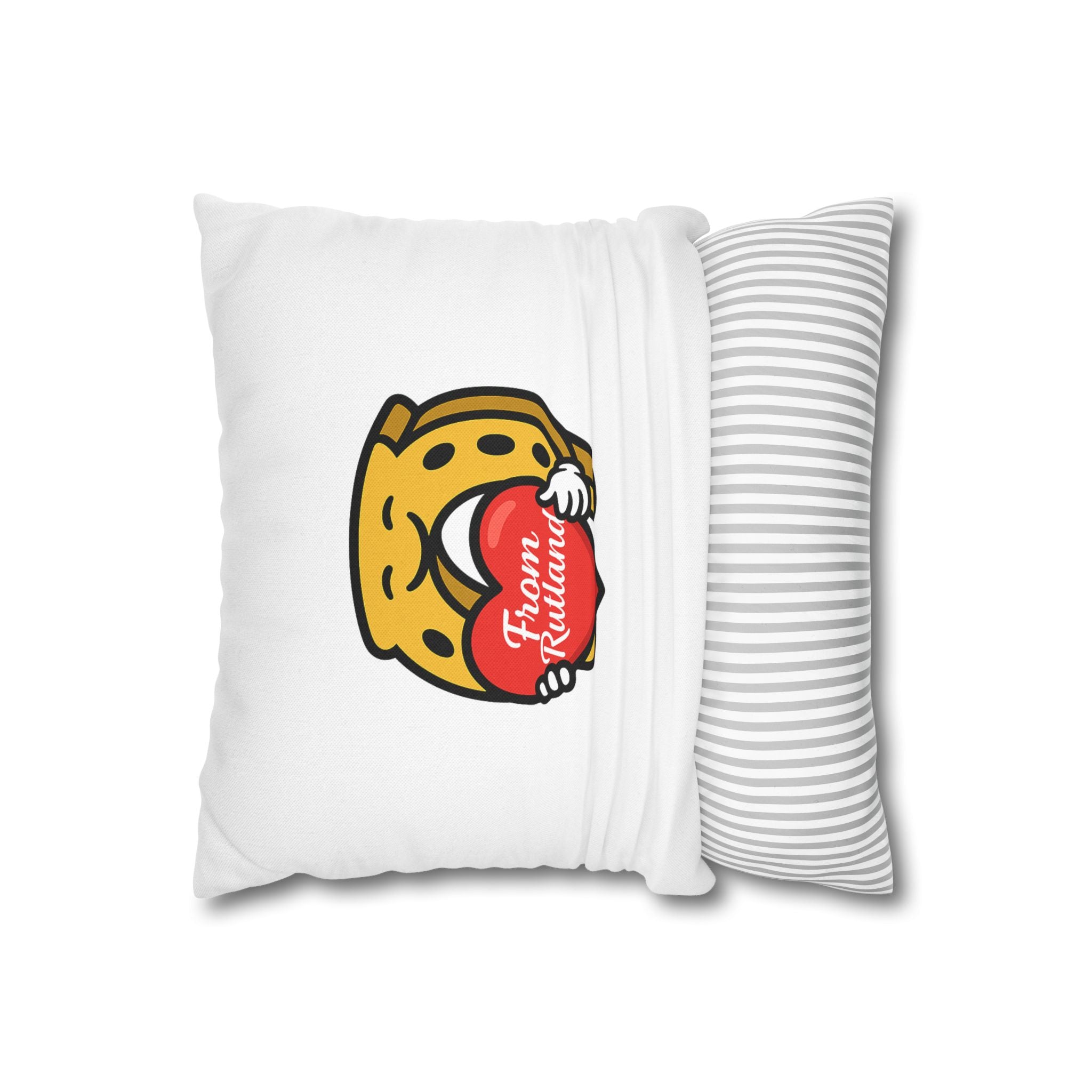 Spun Polyester Square Pillowcase