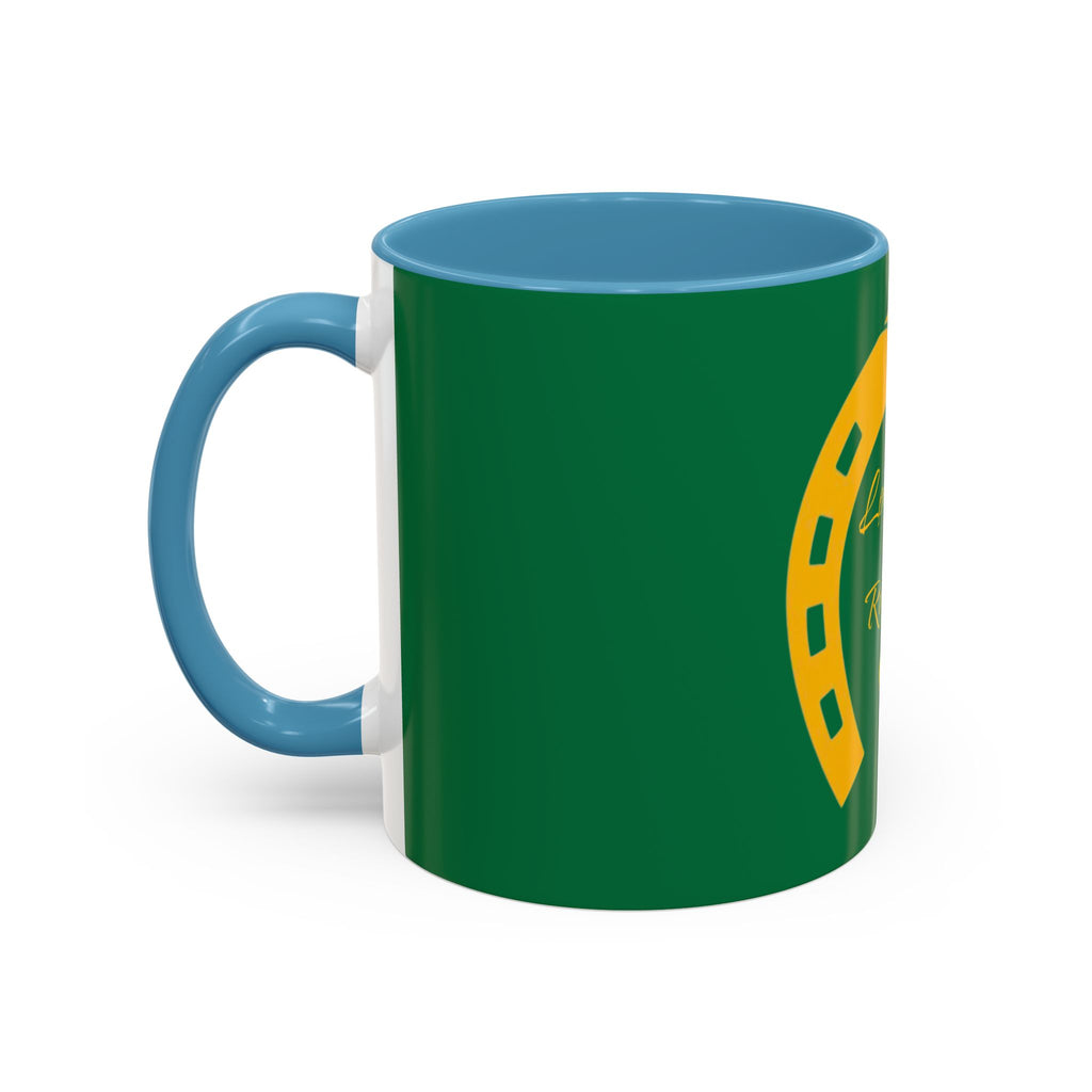 Heart & Horseshoe Accent Coffee Mug (11, 15oz)