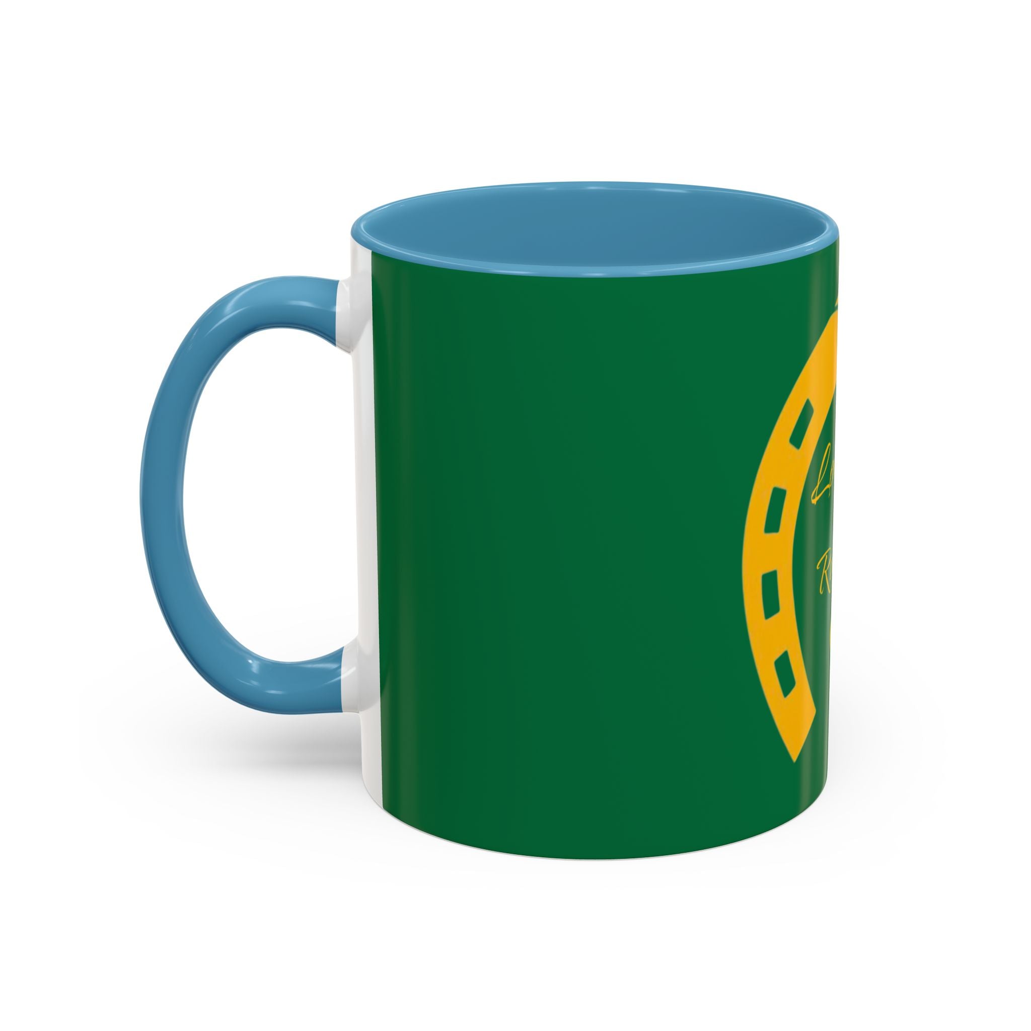 Heart & Horseshoe Accent Coffee Mug (11, 15oz)