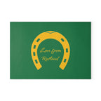 Classic Logo Green Glass Chopping Board —  Kitchen Serving/Cutting Board