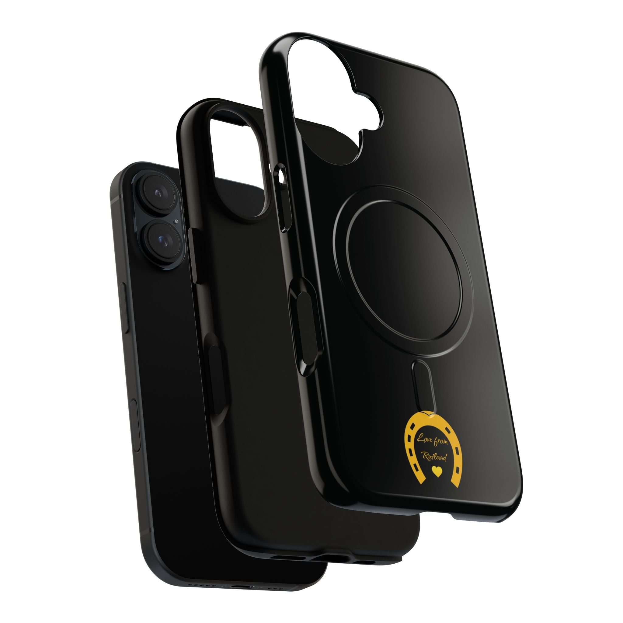 Heart & Horseshoe Tough Magnetic Phone Cases