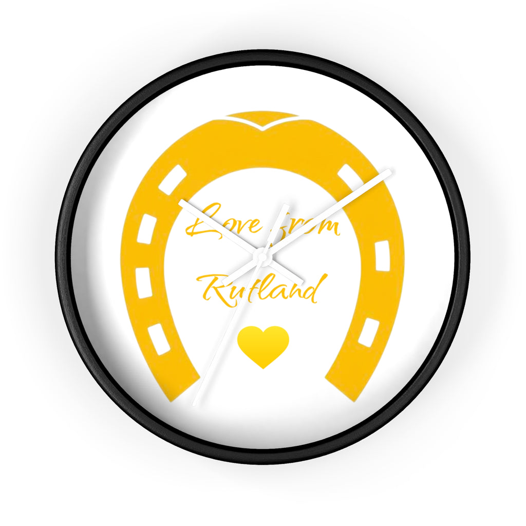 Heart & Horseshoe Wall Clock