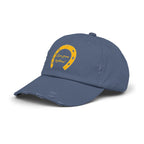 Trendy Distressed Cap with Classic Logo Design