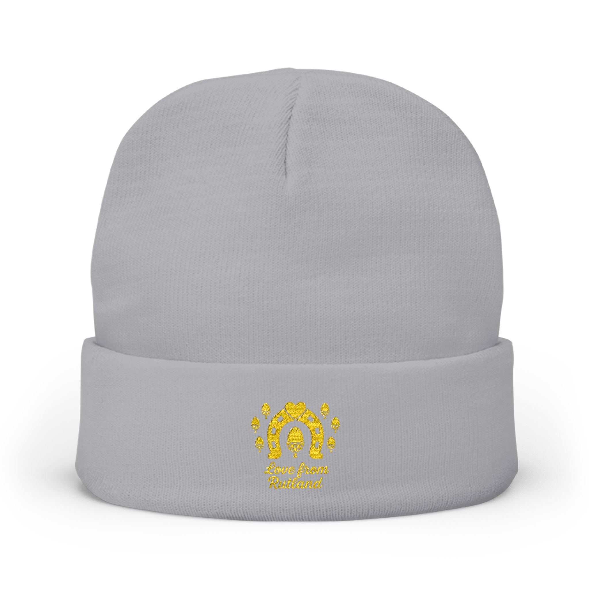 Classic Logo Embroidered Knit Beanie