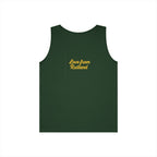 Sunshine Goddess Unisex Heavy Cotton Tank Top, Summer Style, Casual Wear, Beach Day Outfit, Gift for Her, Vacation Attire