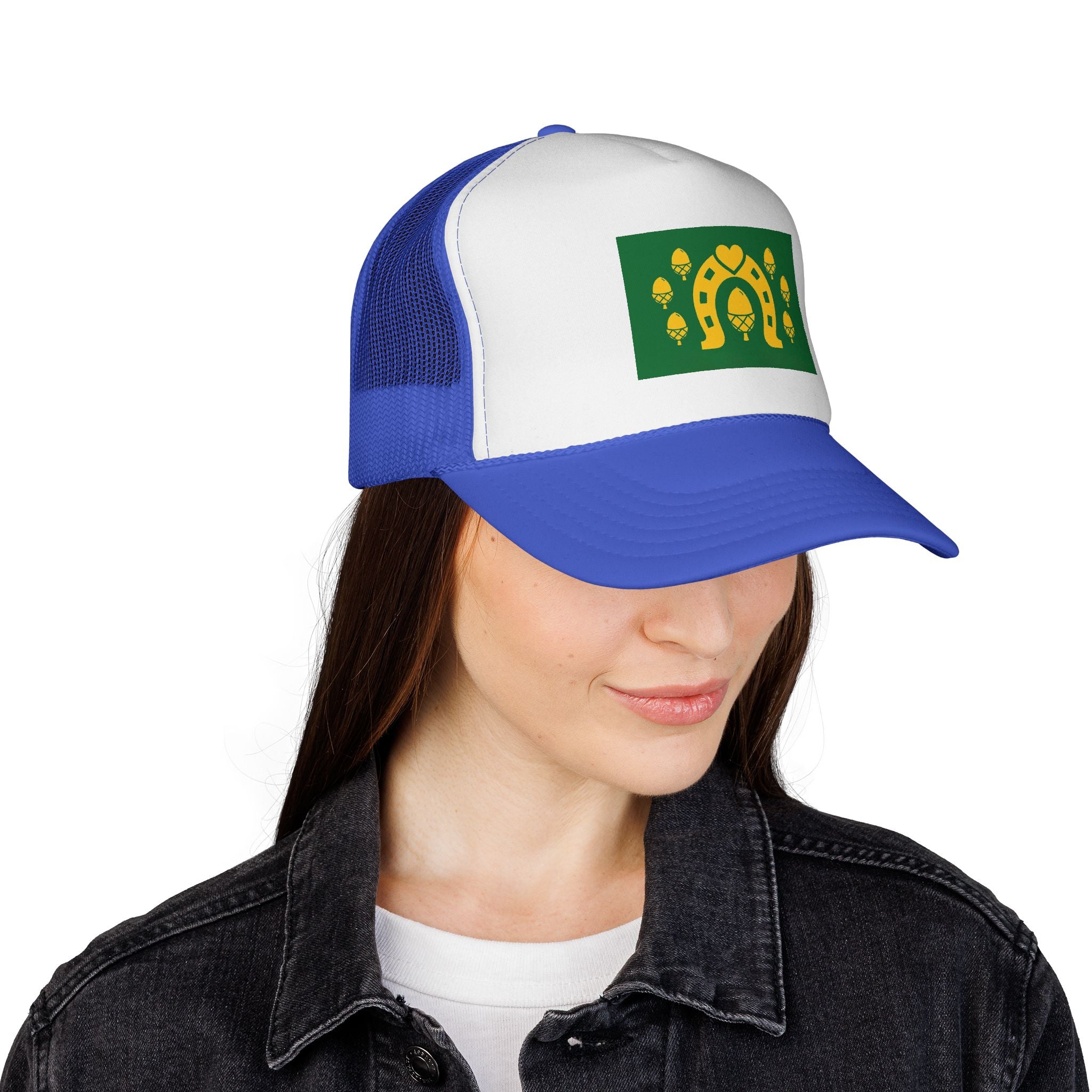 Classic Logo Flag Trucker Caps