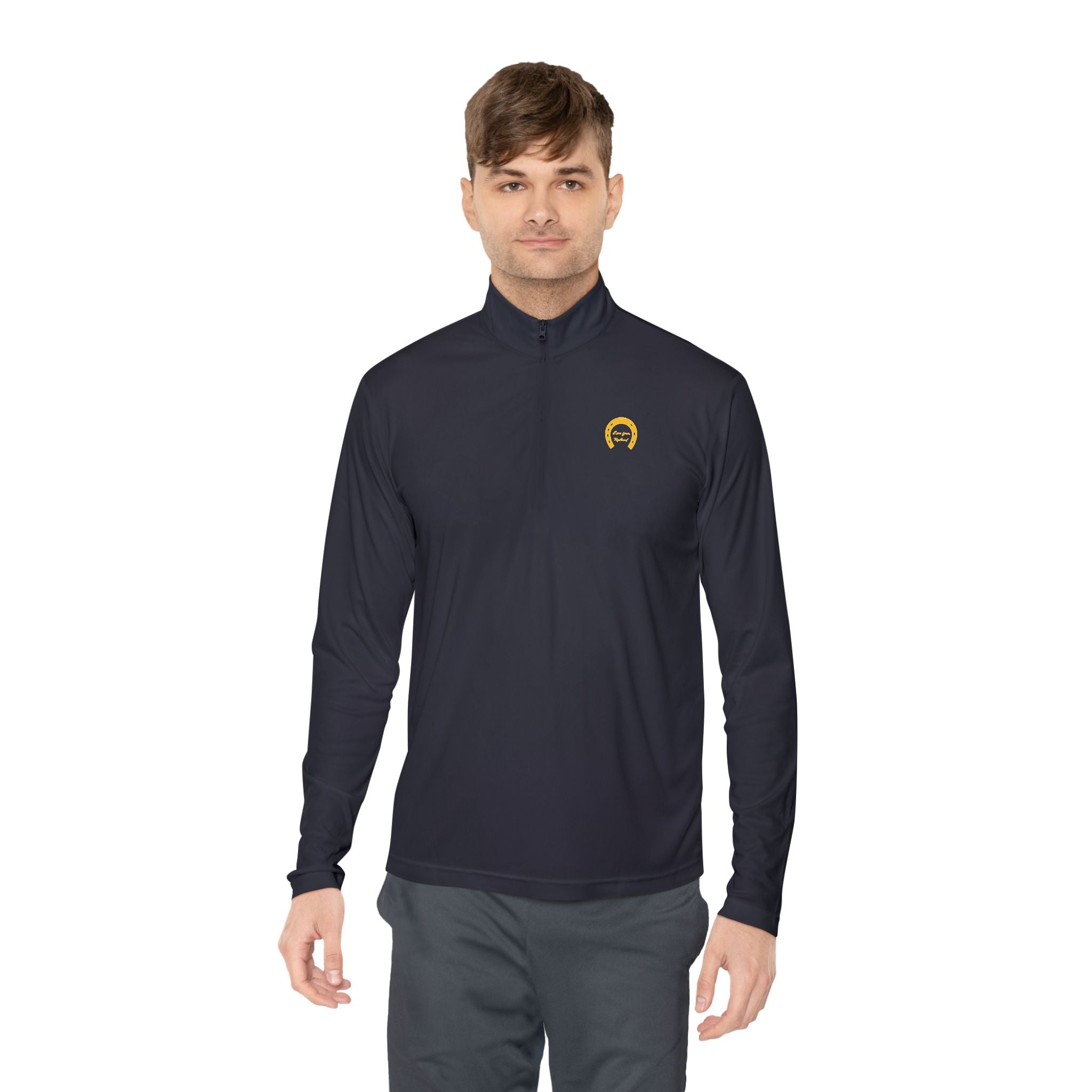 Classic Logo Unisex Quarter-Zip Pullover
