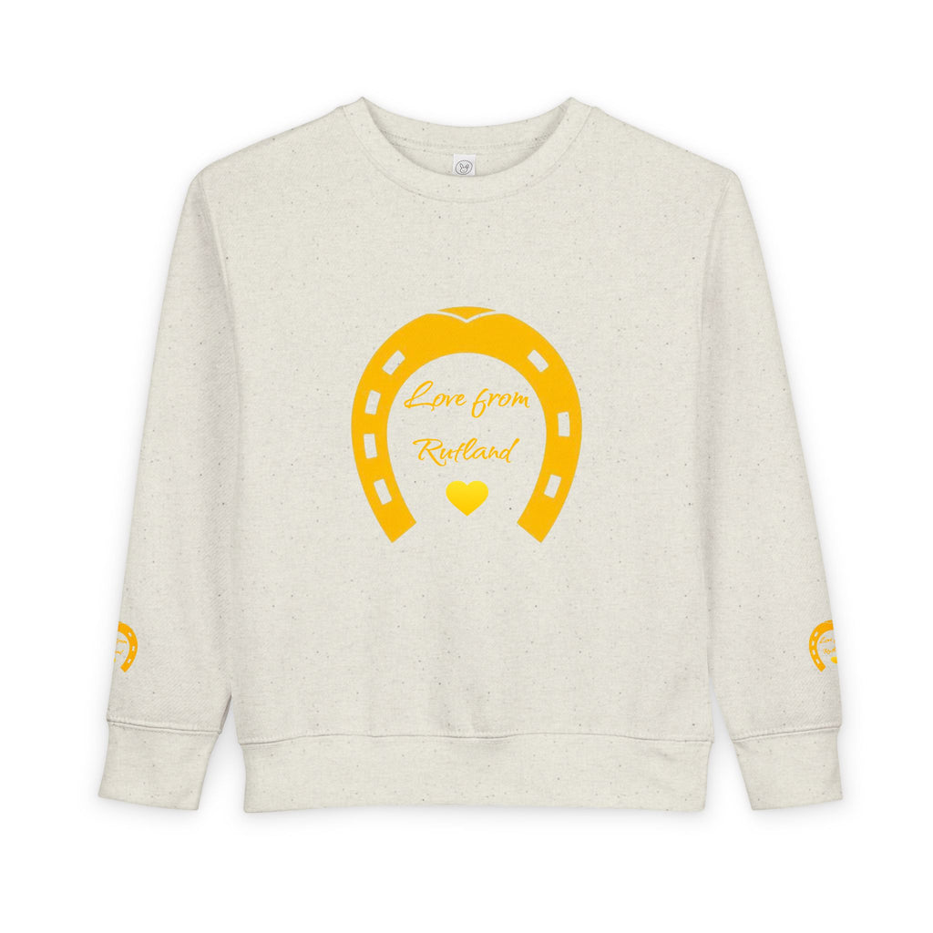 Heart & Horseshoe Toddler Sweatshirt