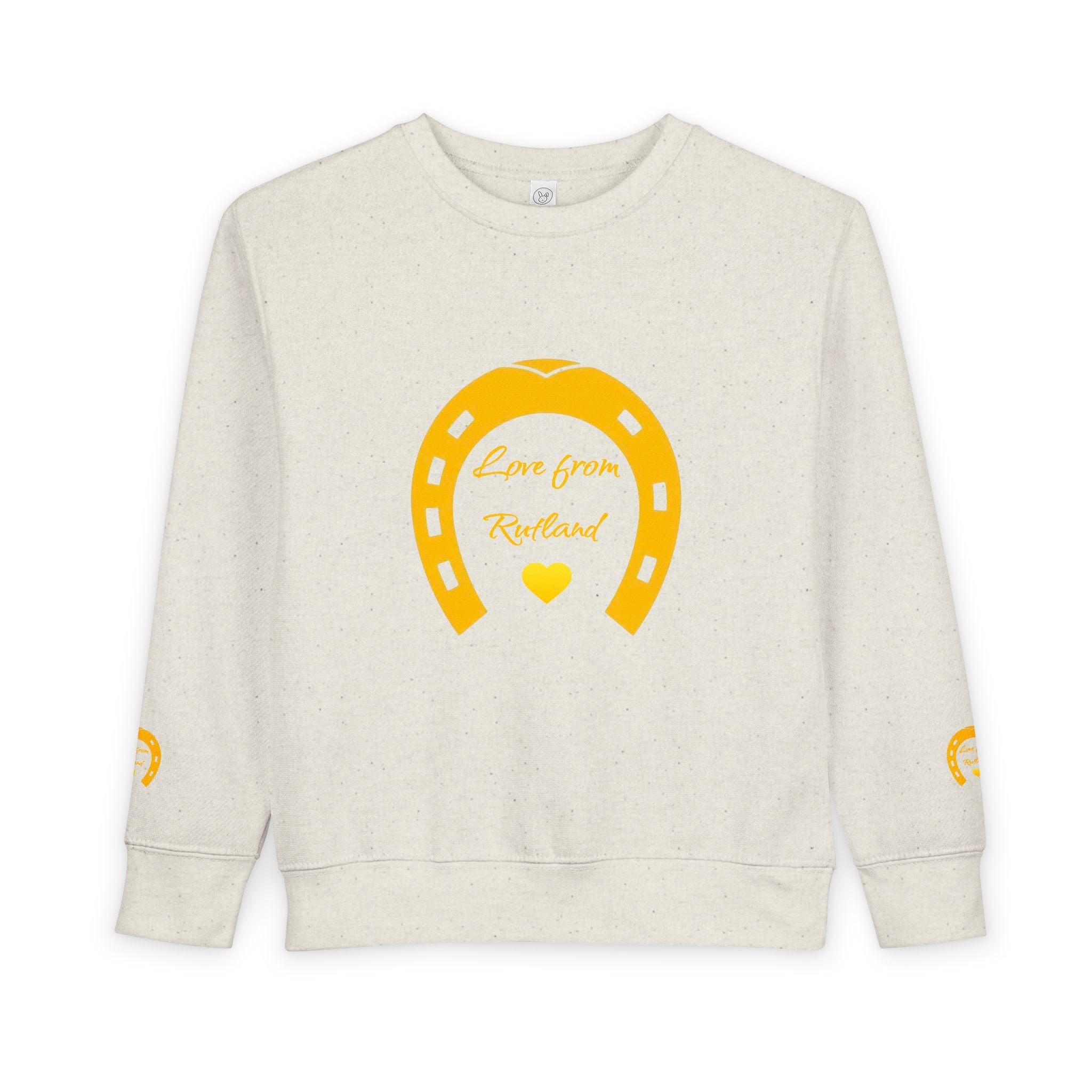 Heart & Horseshoe Toddler Sweatshirt