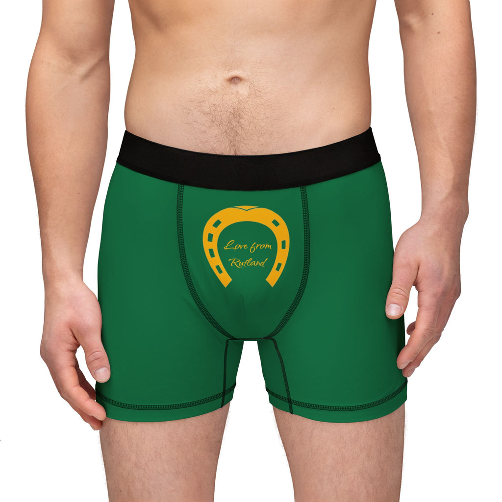 Men's Boxers with Classic Logo Design