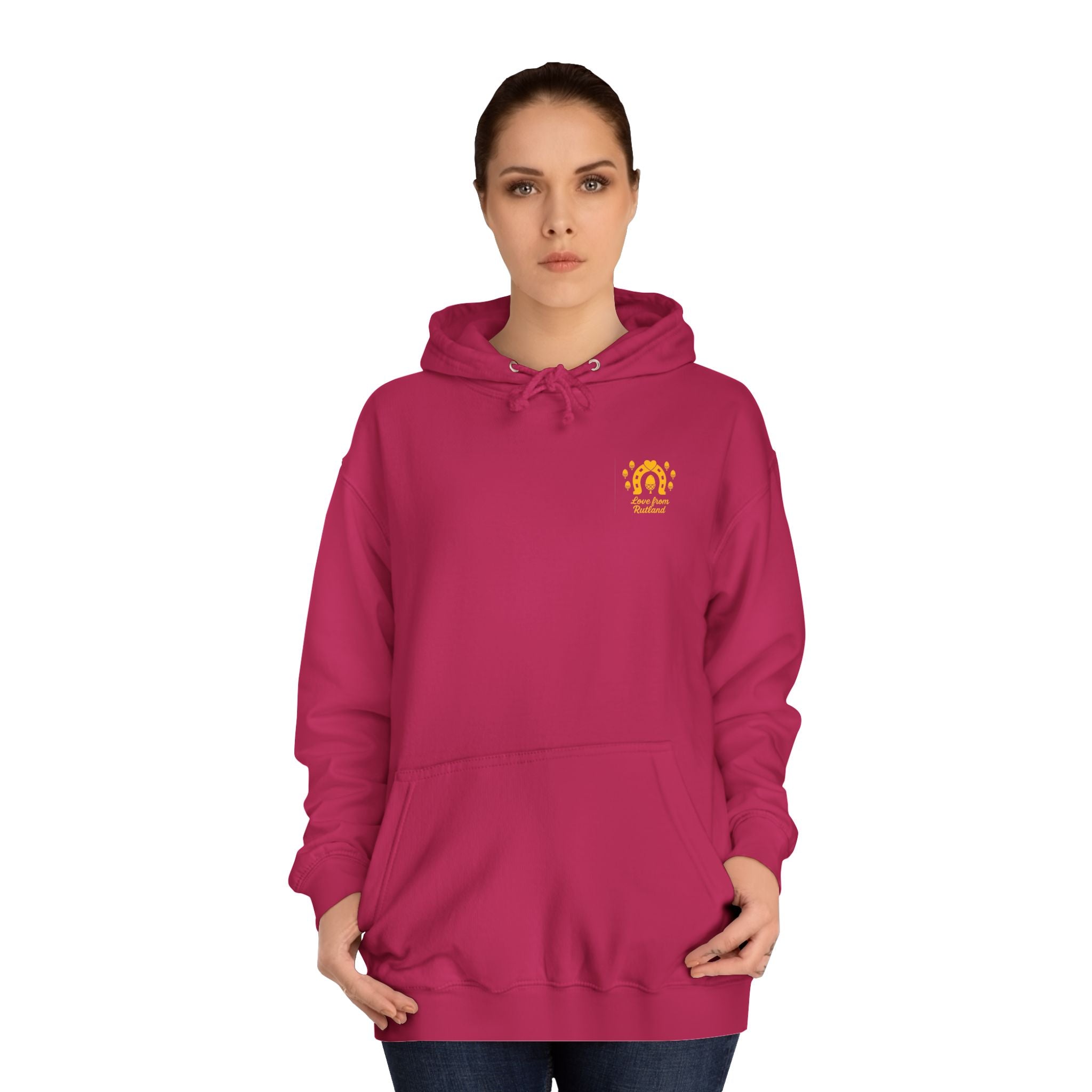 Unisex College Hoodie with Classic Design