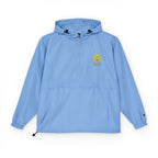 Classic Logo Champion Outdoor Anorak Jacket - Lightweight Rain Gear, Packable Windbreaker