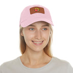 Heart & Horseshoe Cap with Leather Patch (Rectangle)