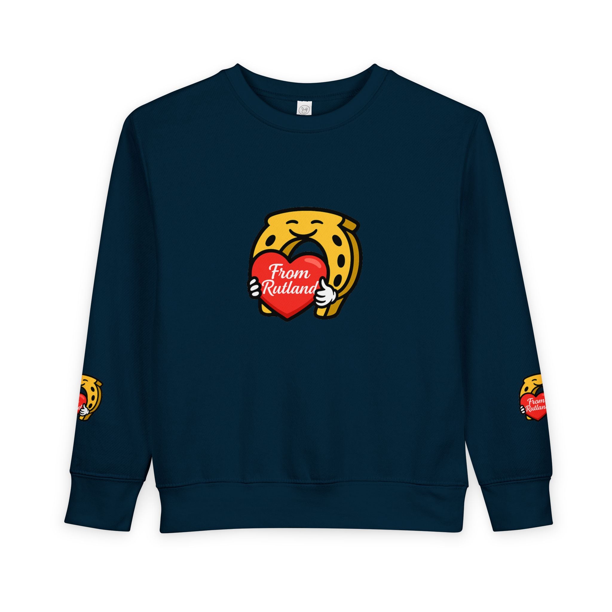 Heart & Horseshoe Toddler Sweatshirt