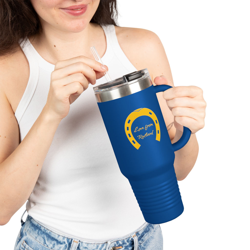 Classic Logo Insulated Travel Mug - Love from Rutland