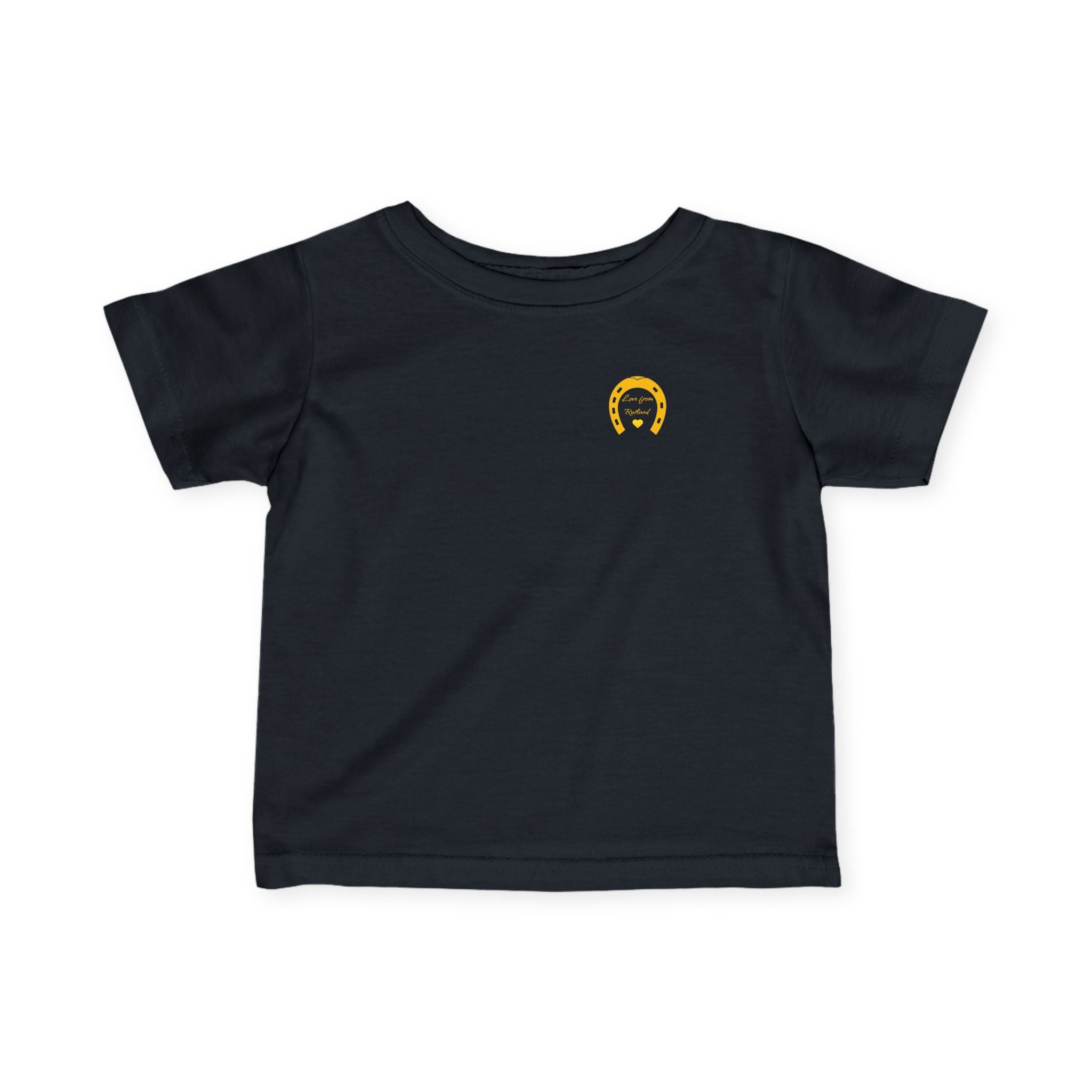 Heart & Horseshoe Infant Fine Jersey Tee