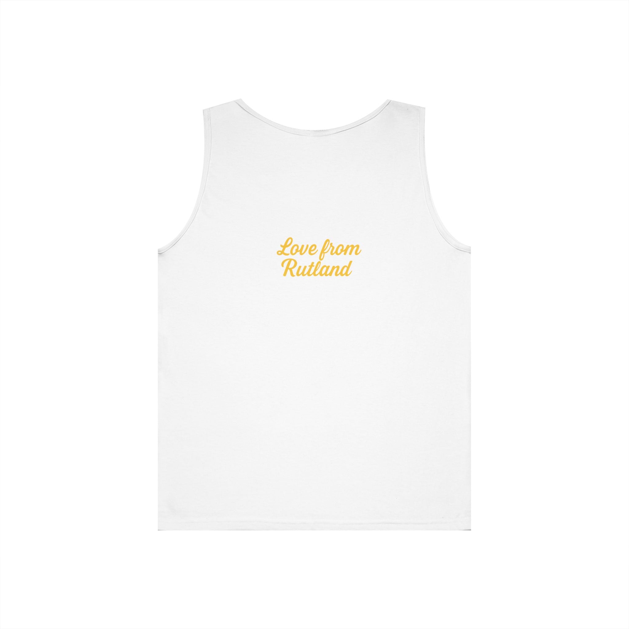 Sunshine Goddess Unisex Heavy Cotton Tank Top, Summer Style, Casual Wear, Beach Day Outfit, Gift for Her, Vacation Attire
