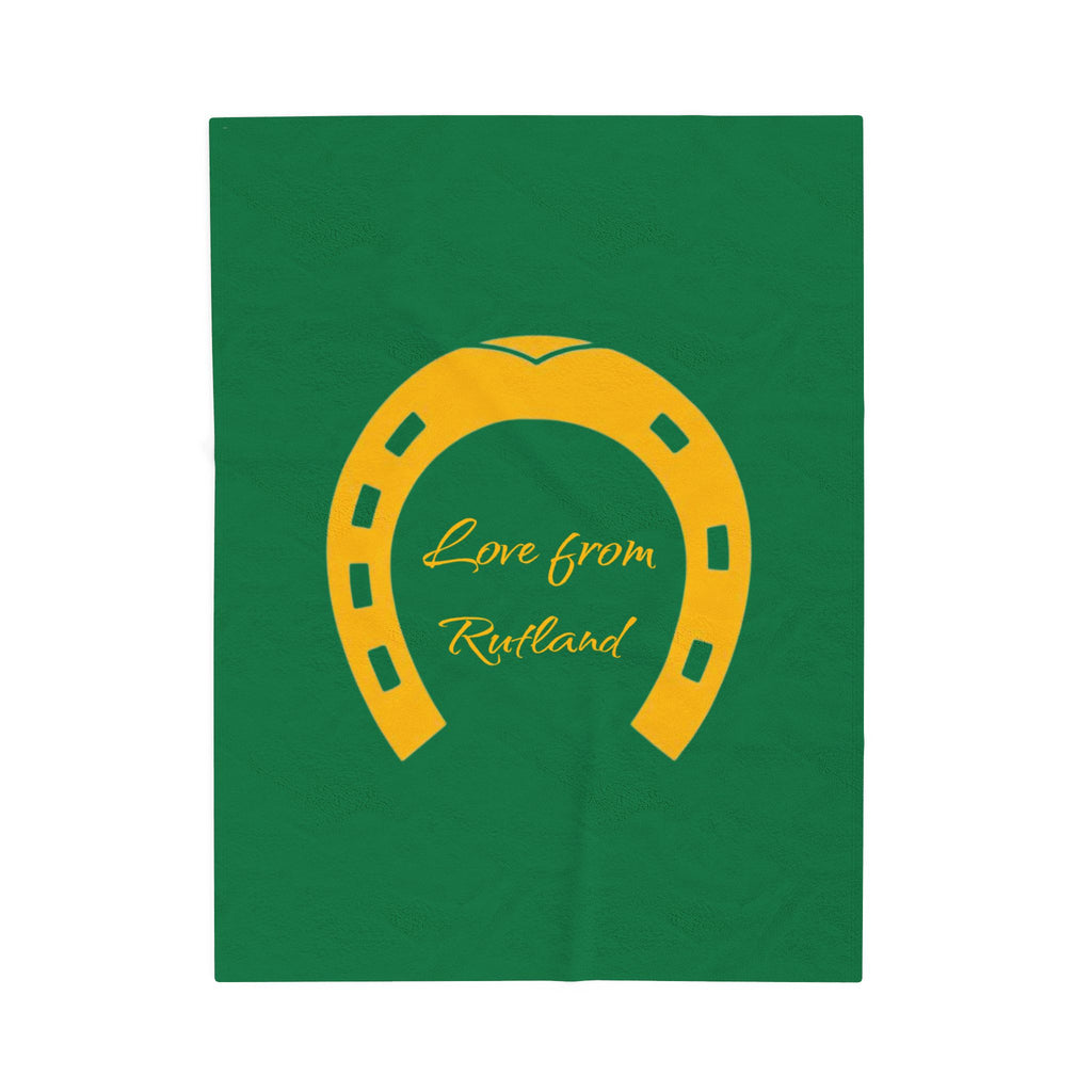 Classic Logo Velveteen Plush Blanket