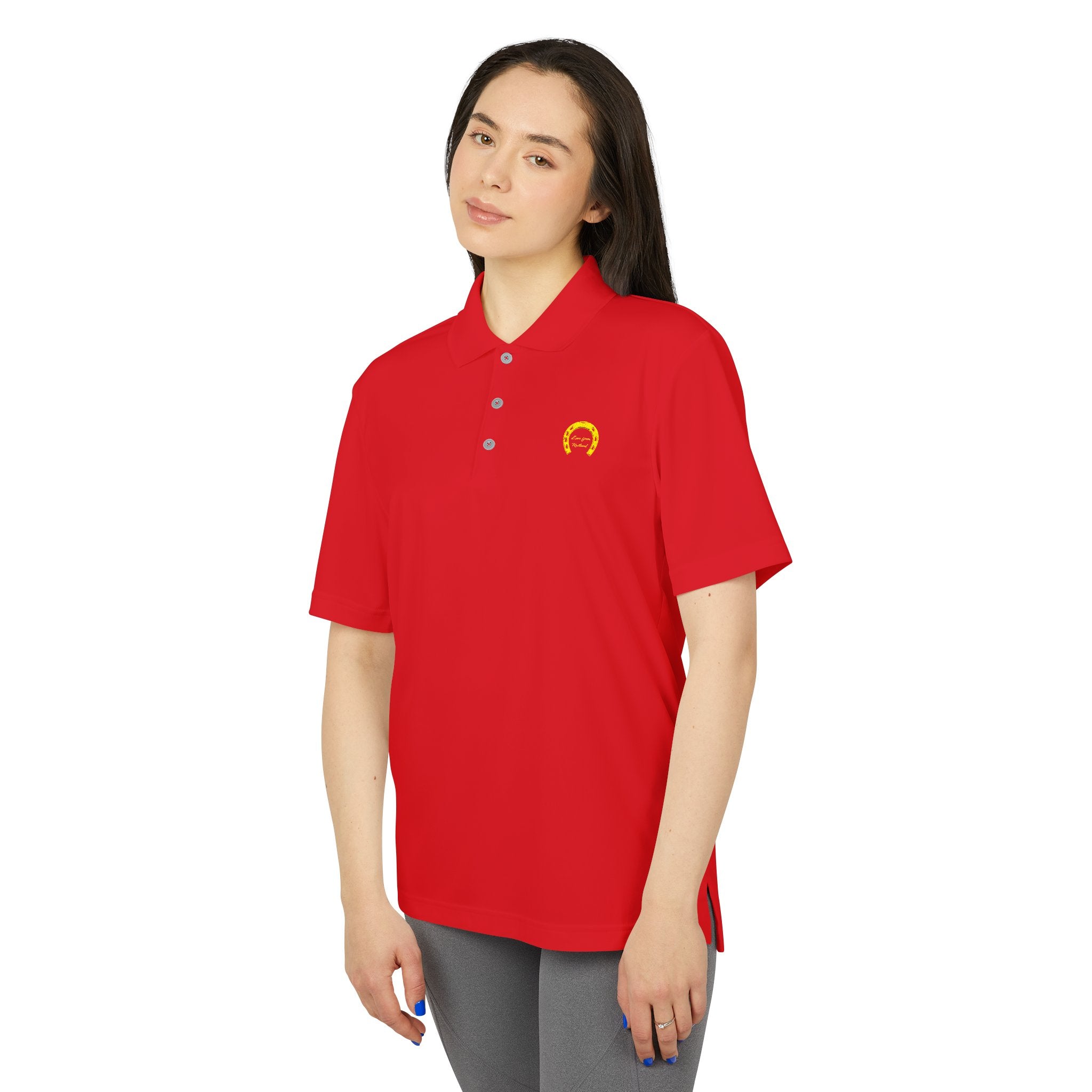 Classic Logo Adidas Unisex Performance Polo