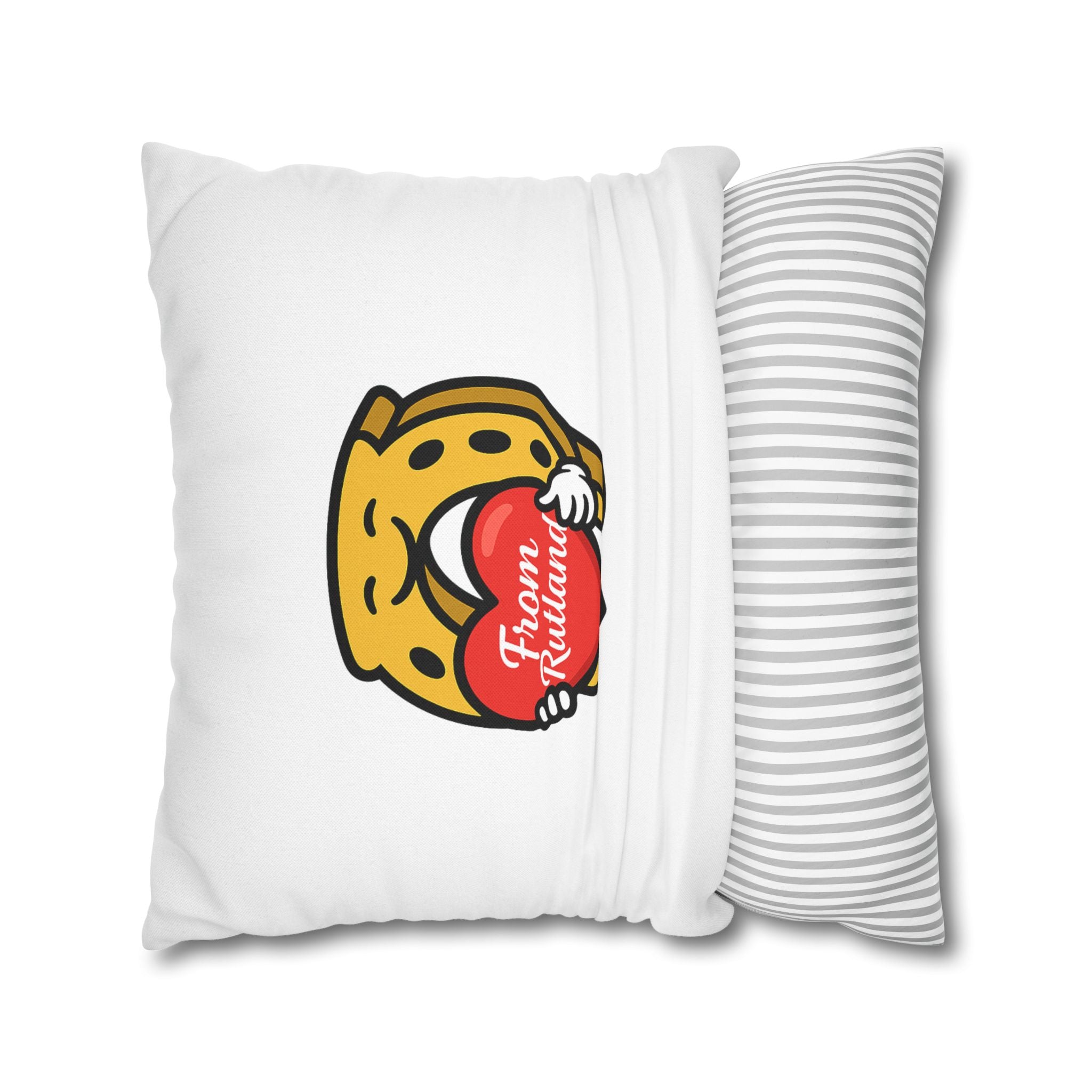Spun Polyester Square Pillowcase