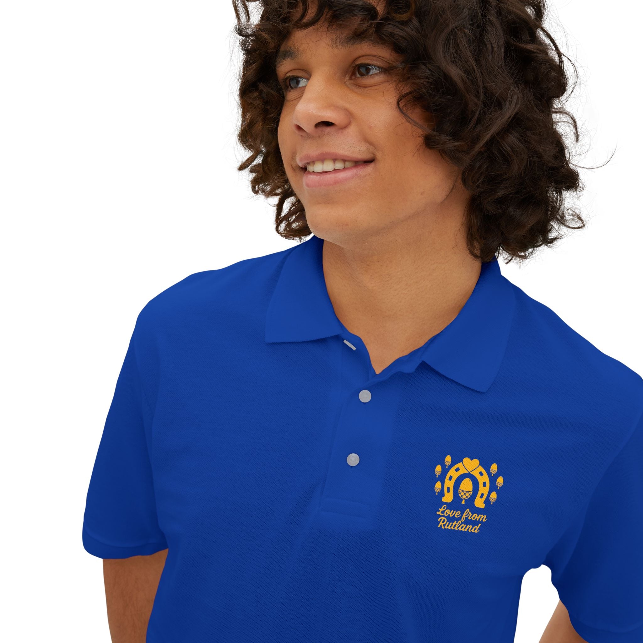 Stylish Men's Piqué Classic Logo Polo Shirt