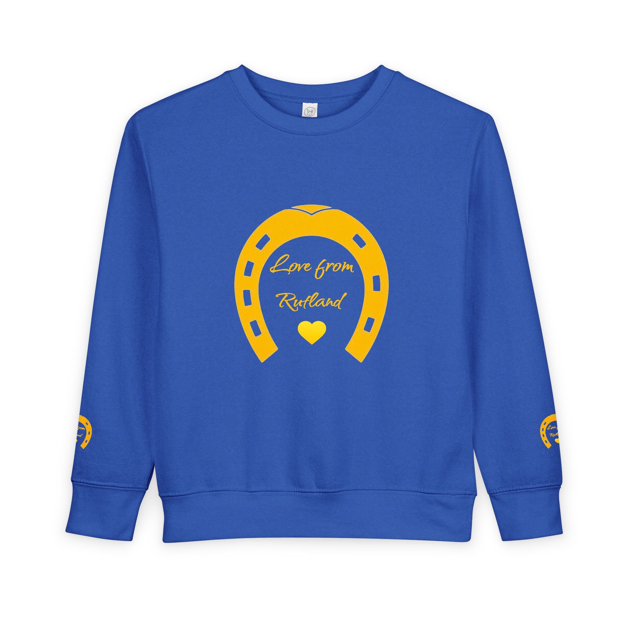 Heart & Horseshoe Toddler Sweatshirt