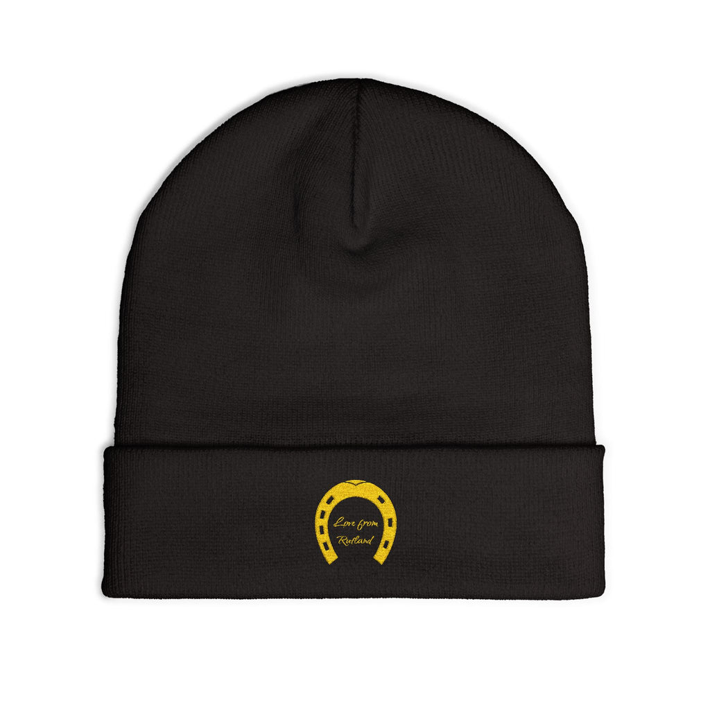 Classic Logo Embroidered Knit Beanie