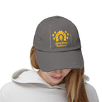 Trendy Distressed Cap with Classic Logo Design