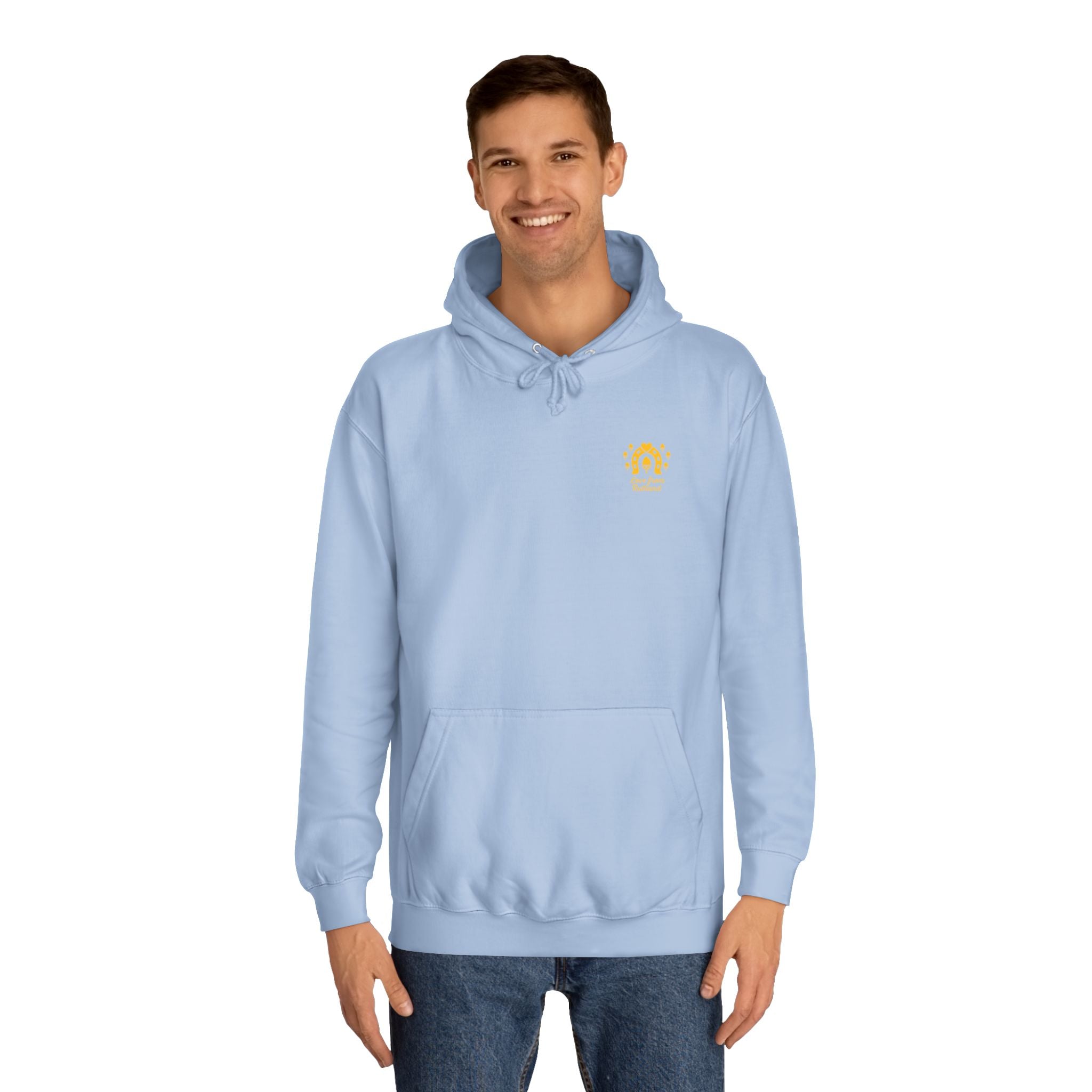 Unisex College Hoodie with Classic Design