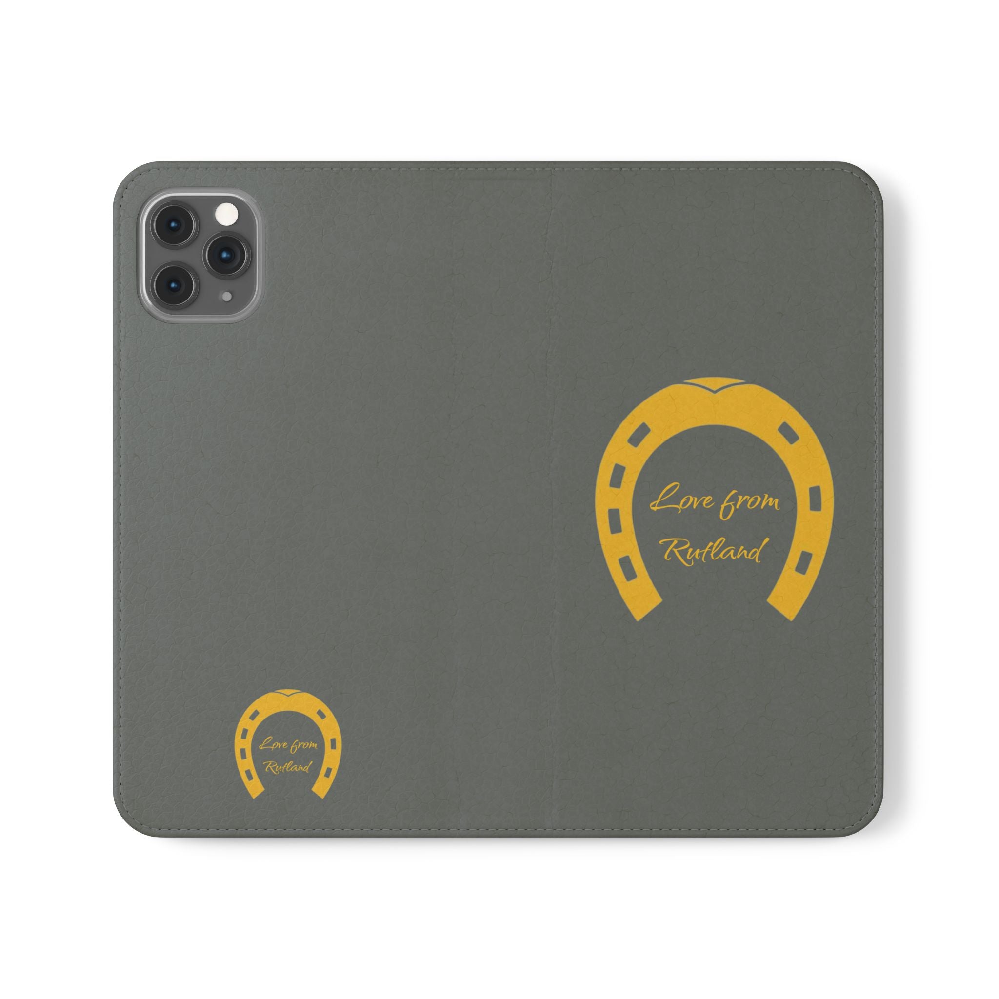 Classic Logo Love From Rutland Flip Phone Cases