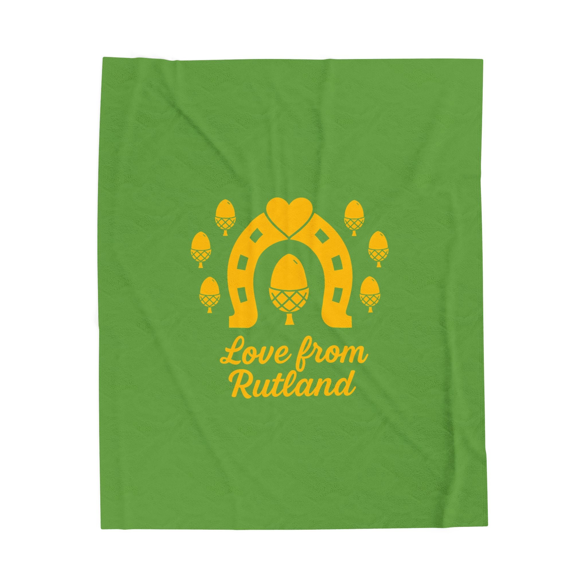 Classic Logo Velveteen Plush Blanket