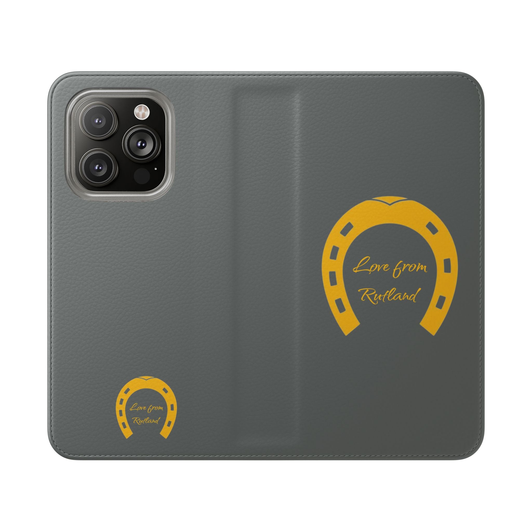 Classic Logo Love From Rutland Flip Phone Cases