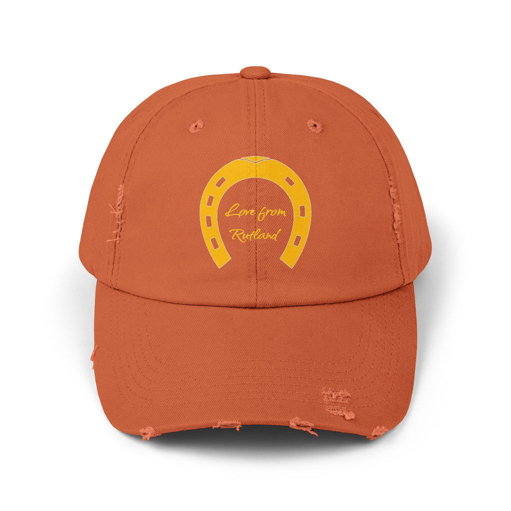 Trendy Distressed Cap with Classic Logo Design