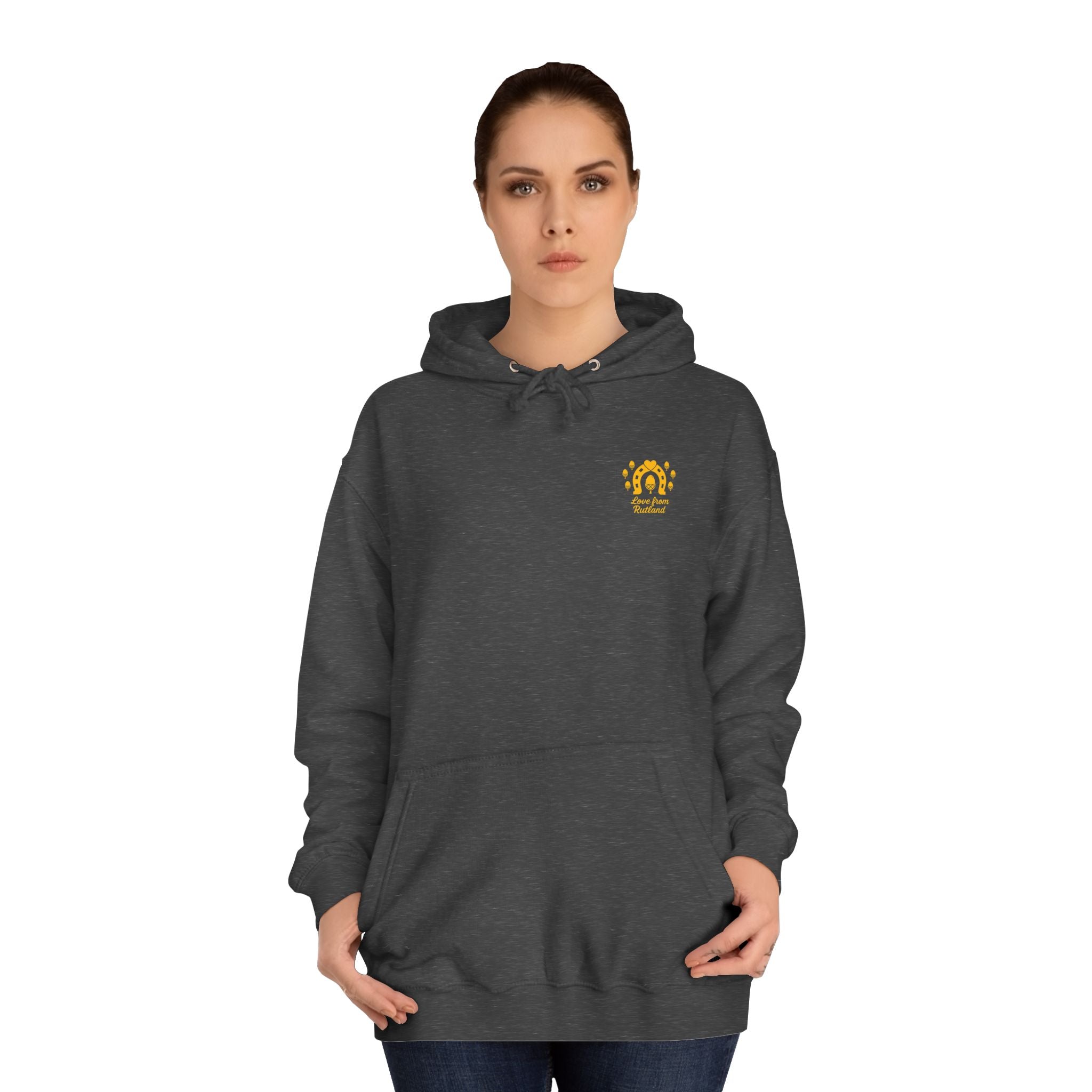 Unisex College Hoodie with Classic Design