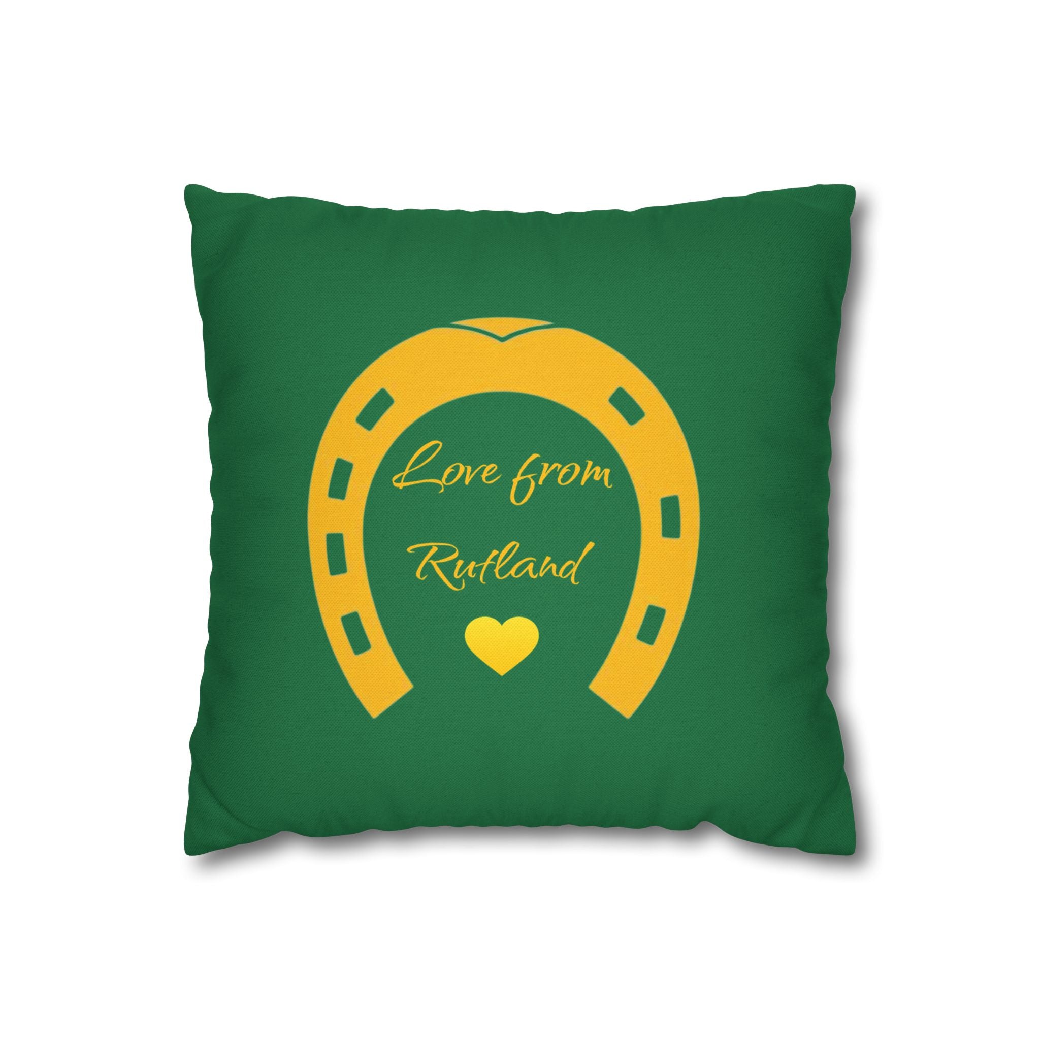 Spun Polyester Square Pillowcase