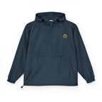 Classic Logo Champion Outdoor Anorak Jacket - Lightweight Rain Gear, Packable Windbreaker