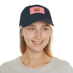 Heart & Horseshoe Cap with Leather Patch (Rectangle)