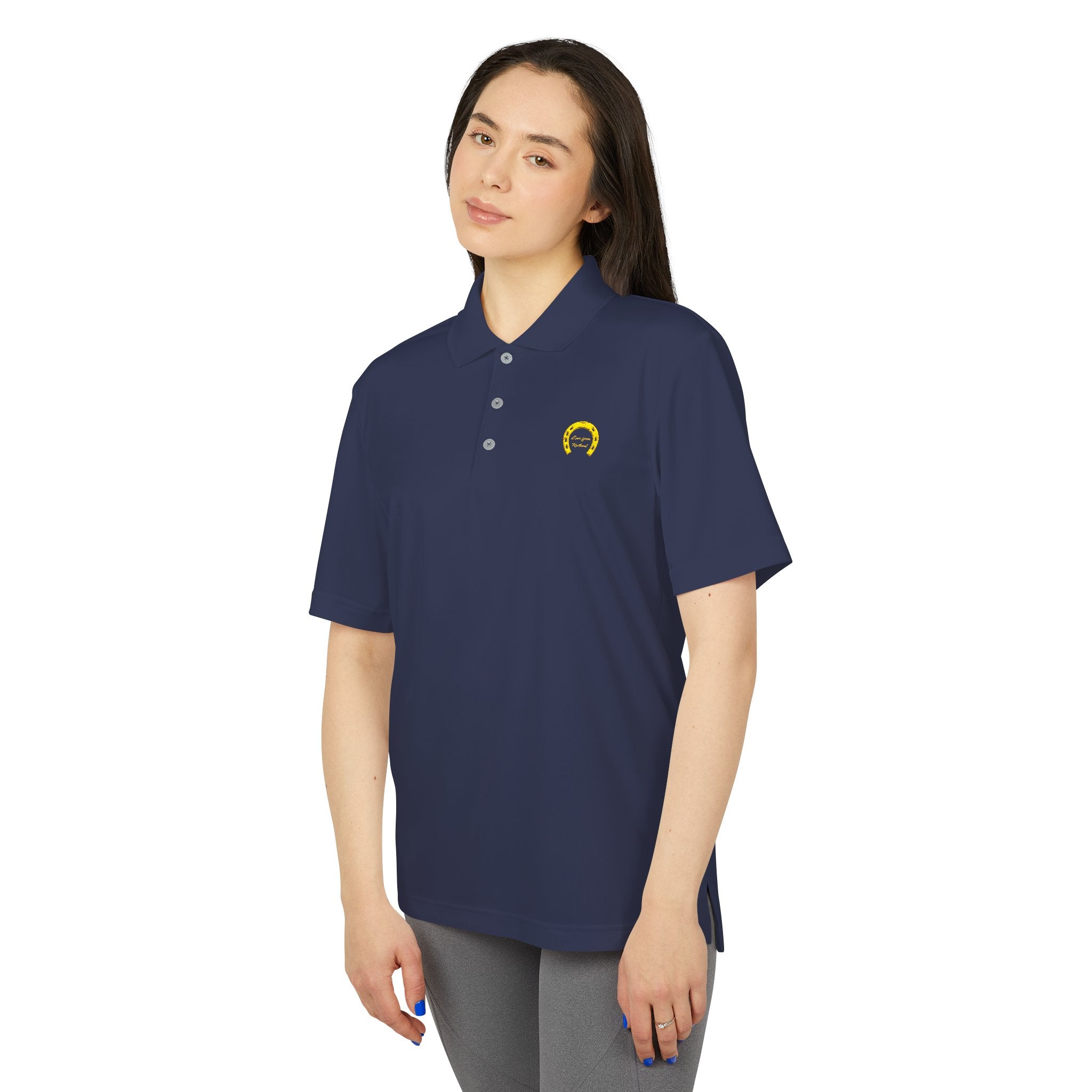 Classic Logo Adidas Unisex Performance Polo