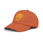 Trendy Distressed Cap with Classic Logo Design