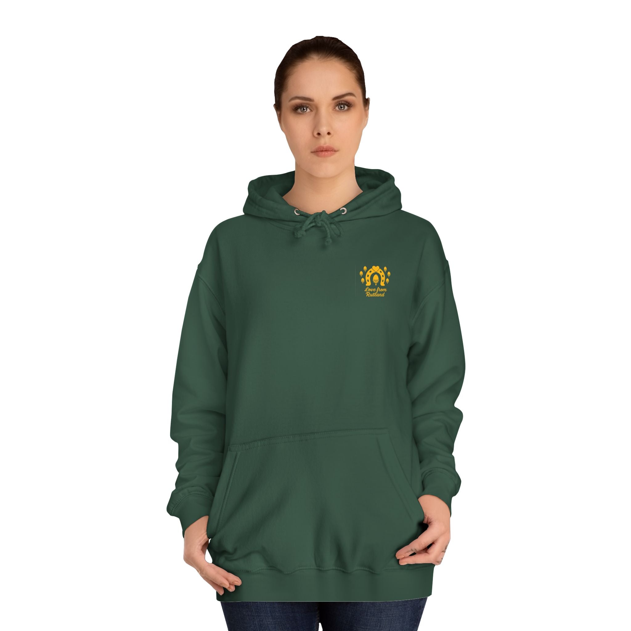 Unisex College Hoodie with Classic Design