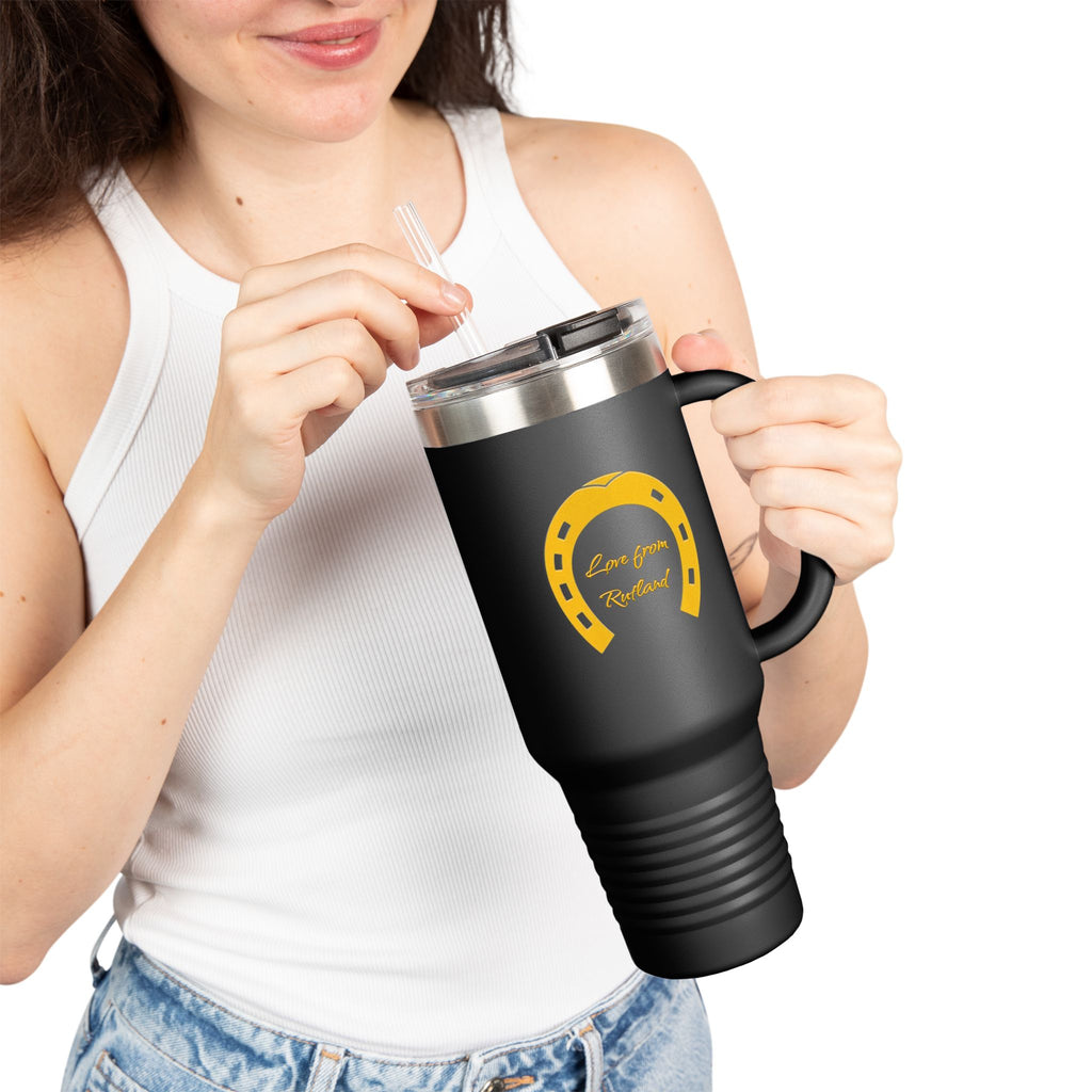 Classic Logo Insulated Travel Mug - Love from Rutland