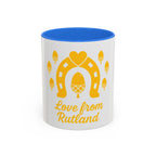 Classic Logo Colourful Love From Rutland Mug