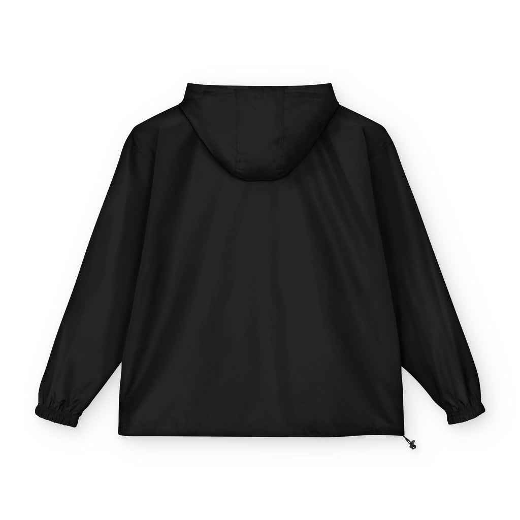 Classic Logo Champion Outdoor Anorak Jacket - Lightweight Rain Gear, Packable Windbreaker