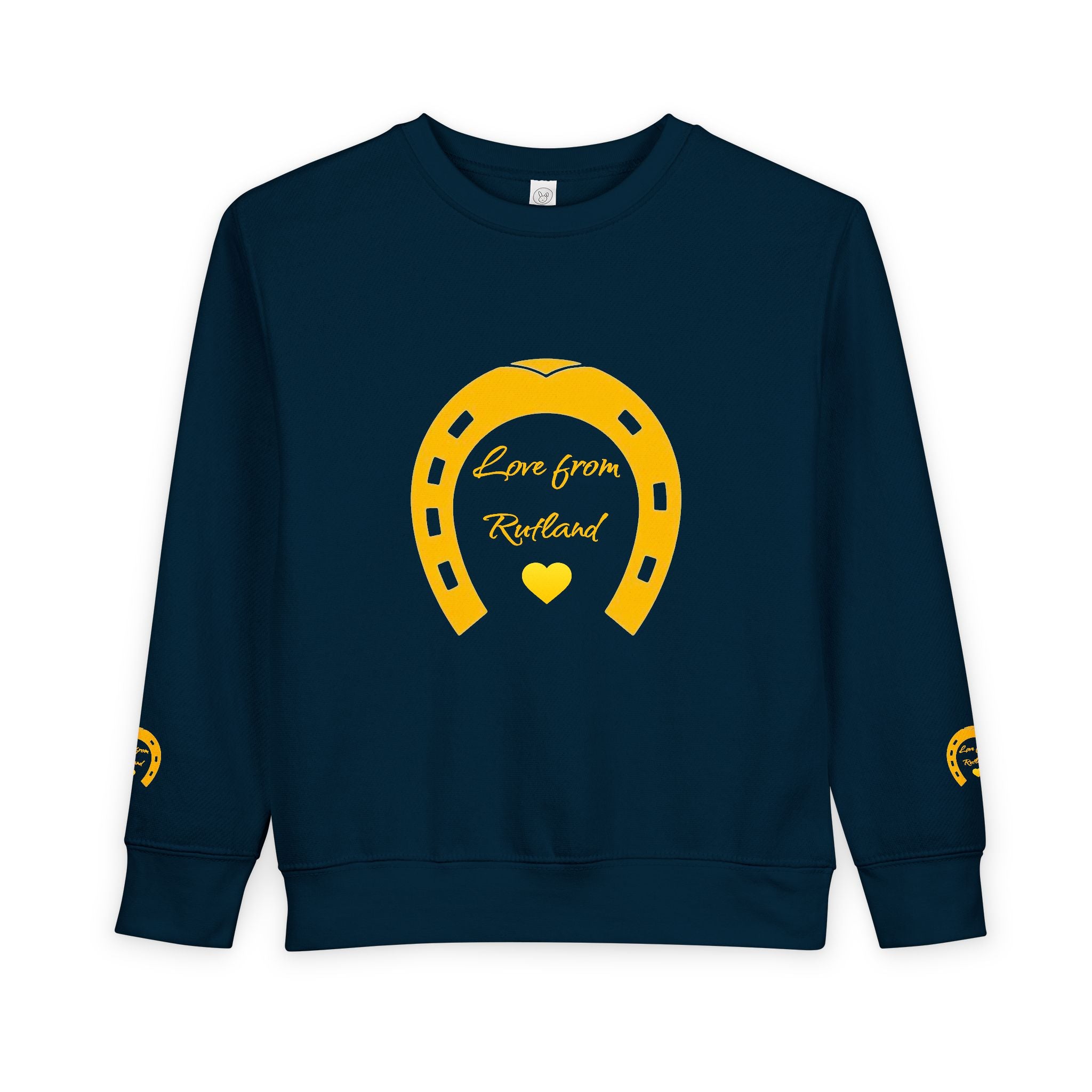 Heart & Horseshoe Toddler Sweatshirt