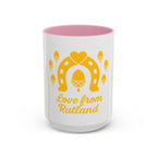 Classic Logo Colourful Love From Rutland Mug