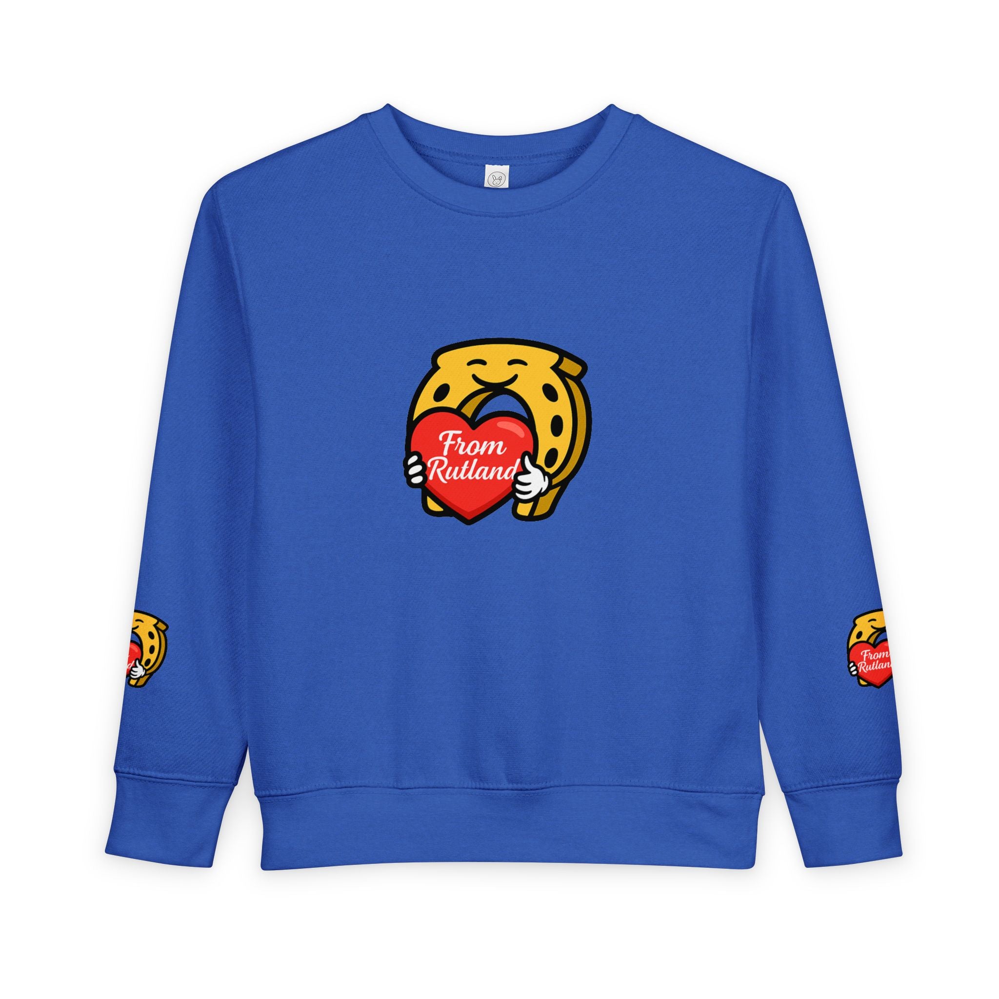 Heart & Horseshoe Toddler Sweatshirt