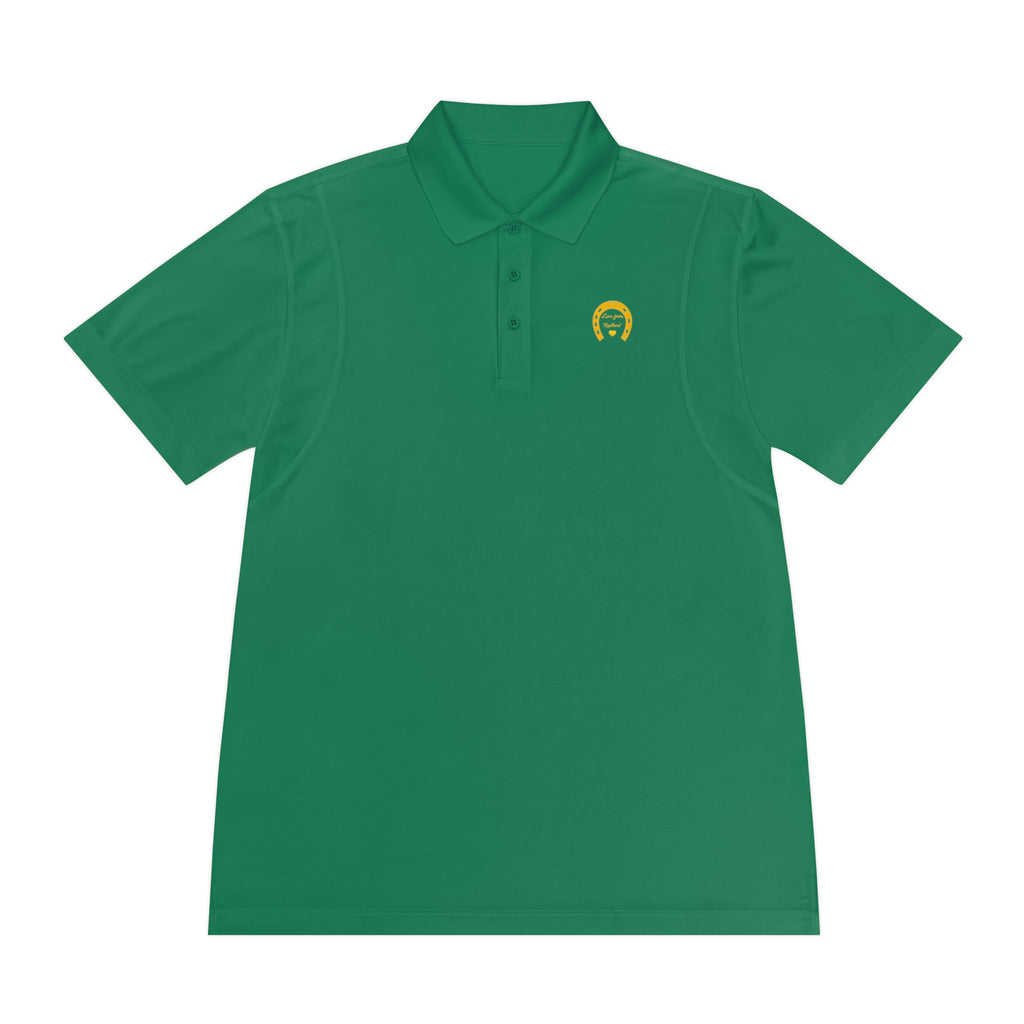 Heart & Horseshoe Men's Sport Polo Shirt