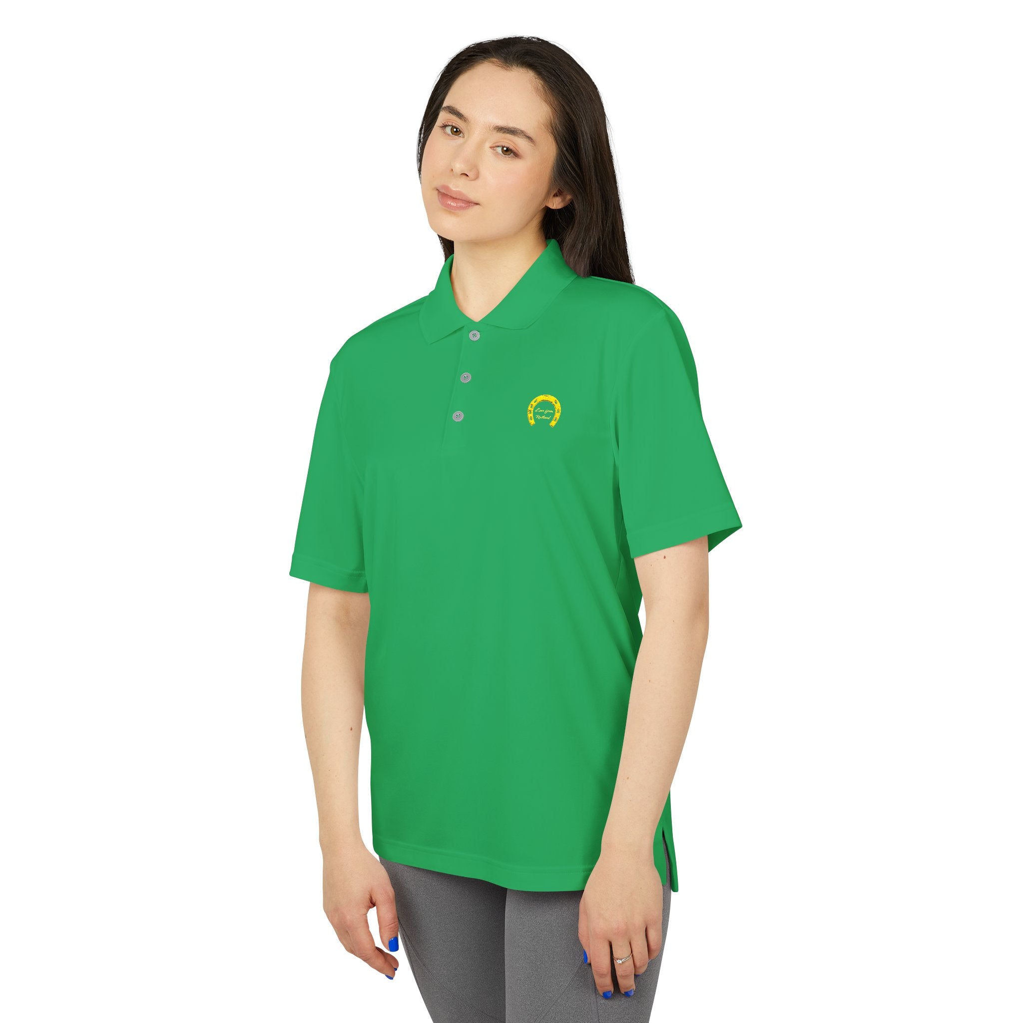 Classic Logo Adidas Unisex Performance Polo