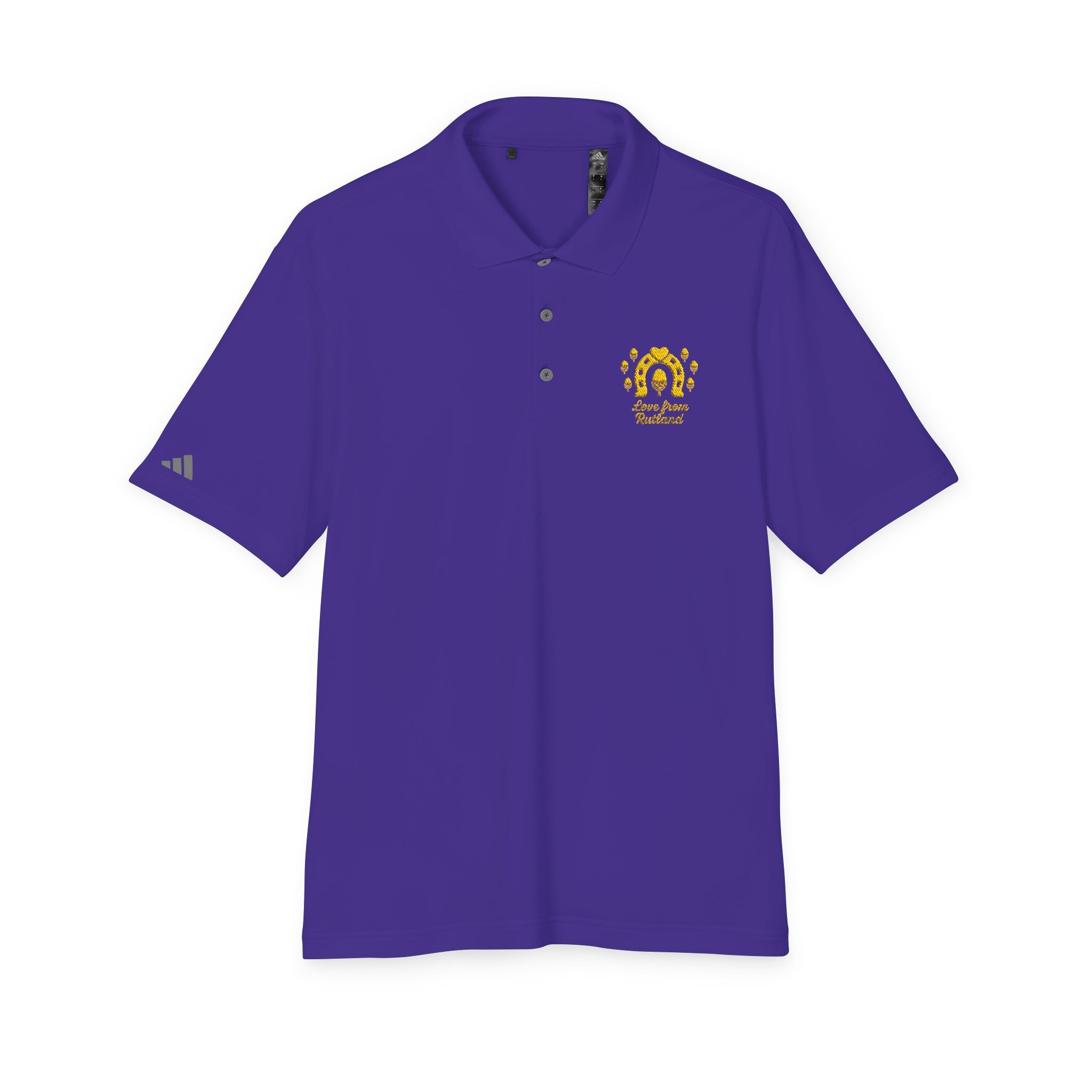 Classic Logo Adidas Unisex Performance Polo