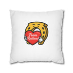 Spun Polyester Square Pillowcase